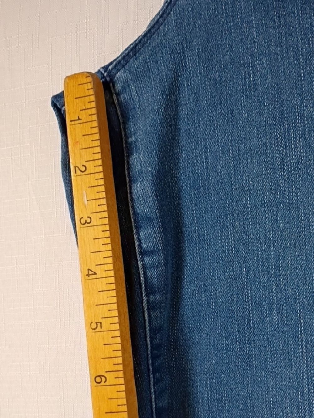Style & Co. Women's Relaxed Wide Leg Jeans in Blue Size 8 High Rise - Picture 7 of 10